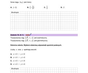 Matura poprawkowa  MATEMATYKA 2025- FORMUŁA 2023