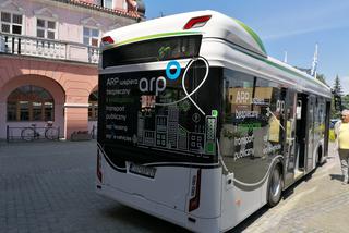 Test autobusu elektrycznego PILEA w Iławie