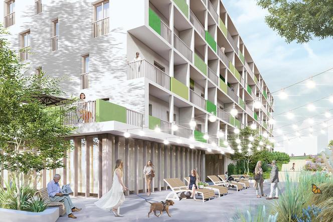 Zielone wzgórze: projekt osiedla budynków wielorodzinnych przy ulicy Sarni Stok w Bielsku-Białej