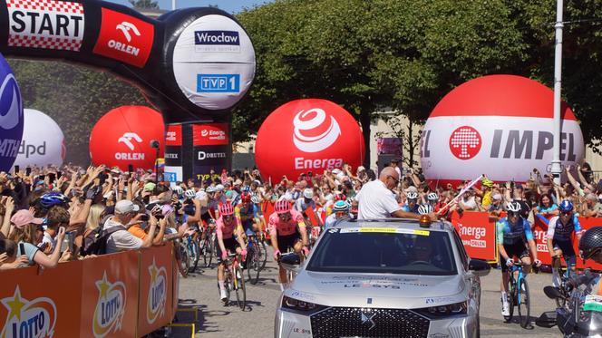 81. Tour de Pologne wystartował z Wrocławia! Rozpoczął się wielki wyścig na drogach Dolnego Śląska 