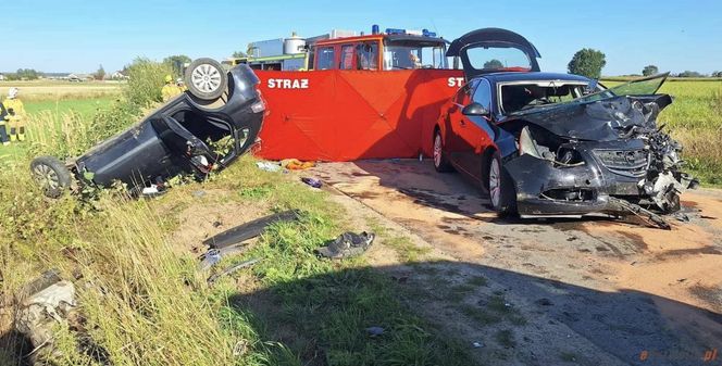 Śmiertlny wypadek na terenie powiatu garwolińskiego