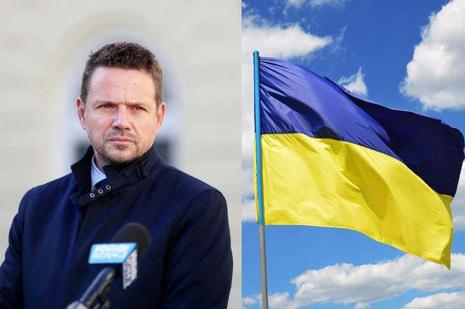 Wojna na Ukrainie. Ostre słowa prezydenta Trzaskowskiego