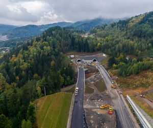 Budowa S1 Przybędza - Milówka, październik 2024