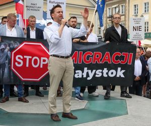 Protesty przeciwko migracji w całym kraju!