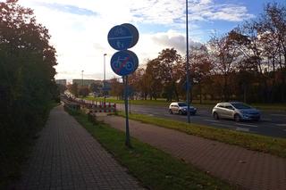 Rozkopany dojazd do sklepu IKEA w Szczecinie