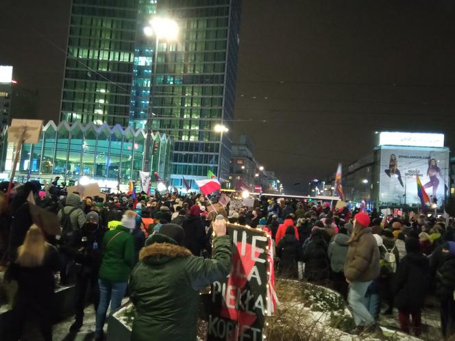 Strajk Kobiet w Warszawie. 29.01.2021