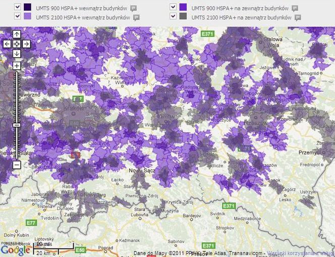 Play 4G - zasięg w Polsce