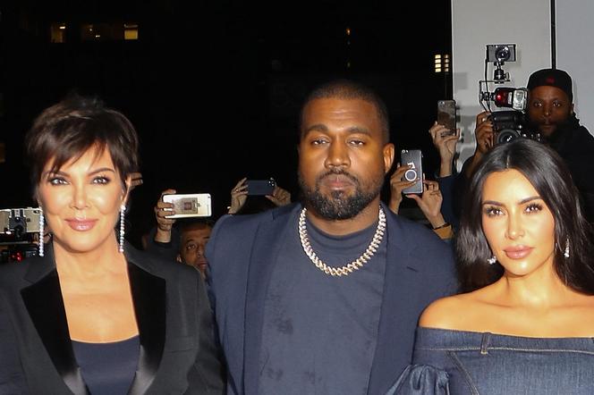 Kim Kardashian, Kris Jenner, Kanye West