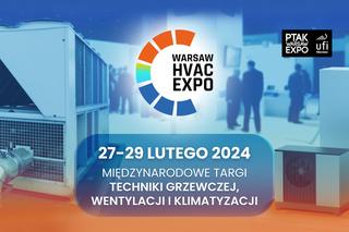 Od dzisiaj targi Warsaw HVAC Expo w Ptak Warsaw Expo. Zapraszamy! 