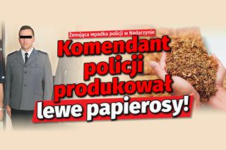 Nadarzyn: CBŚP zatrzymało komendanta policji