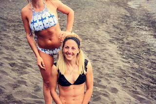 Biatlon, Dorothea Wierer, bikini, plaża, nagość, Włoszka