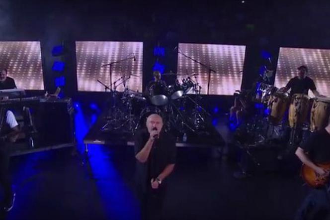 Phil Collins z zespołem