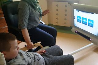 Cyber-Oko w dąbrowskim ośrodku dla dzieci niepełnosprawnych