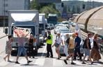 Protest mieszkańców w Letnicy. Czarny pył do domu leci, tak się truje nasze dzieci 