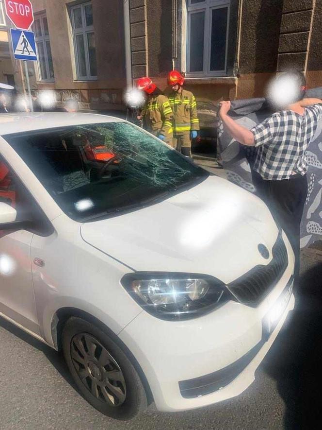 Tarnów. Potrącenie rowerzysty na ulicy Bernardyńskiej