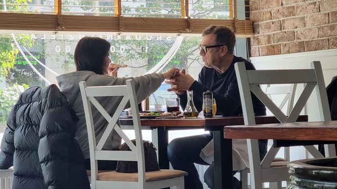 Maciej Orłoś i Paulina Koziejowska zjedli pizze, a potem poszli na rehabilitację