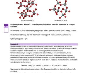 Matura 2024: chemia rozszerzona – ARKUSZ FORMUŁA 2023