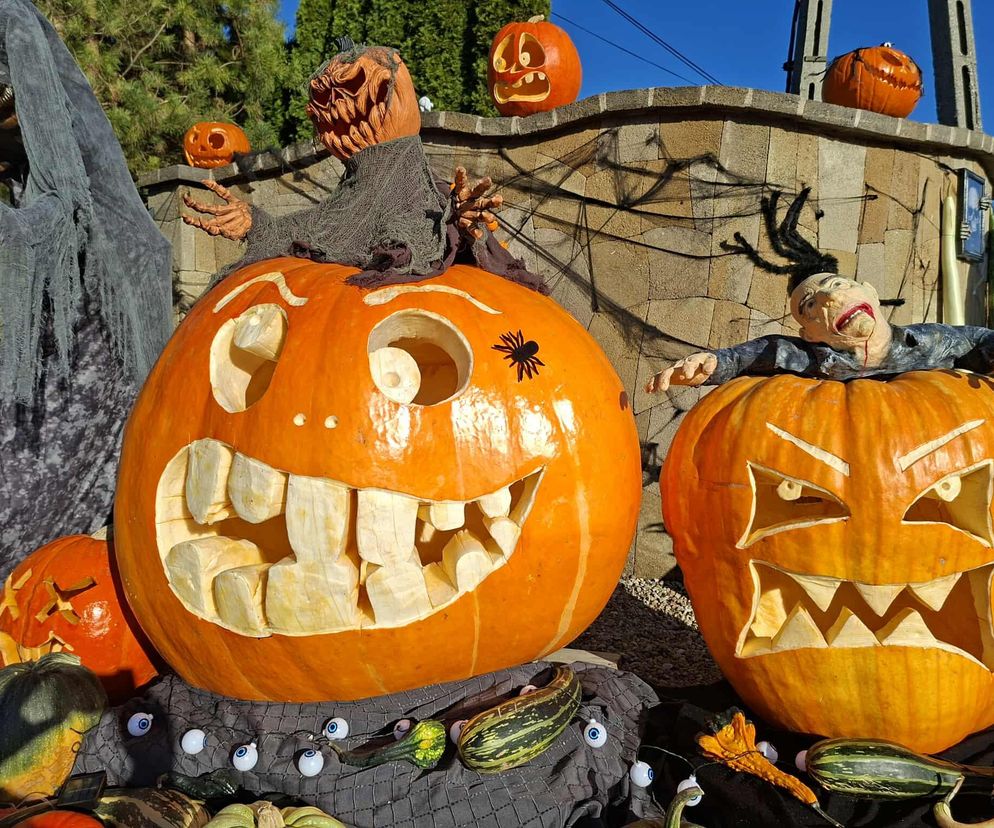 To najbardziej halloweenowy dom świętokrzyskiego