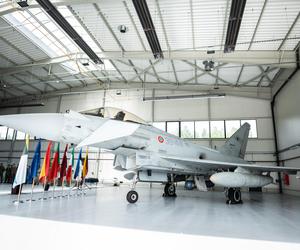 Włoskie myśliwce Eurofighter na Litwie 