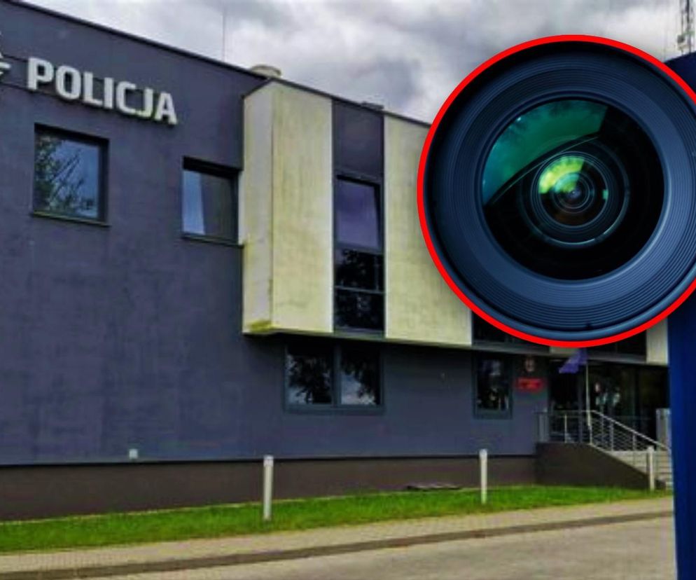 Ukryta kamera na komisariacie