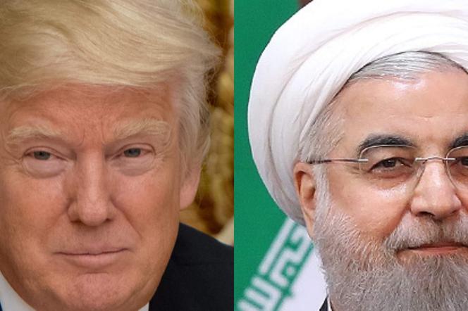 Donald Trump, Hasan Rouhani, USA, Iran