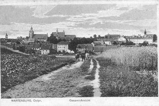 To urokliwe miasteczko pod Olsztynem zachwyca panoramą. Zobacz zdjęcia nawet sprzed 120 lat!