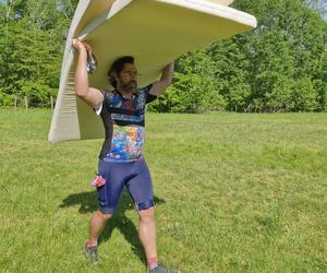 Kamil Lemieszewski: Znany aktor pedałował w majówkę ponad 300 km, żeby pomóc dzieciakom!