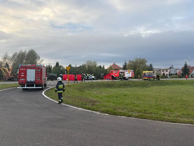 Wypadek w miejscowości Wielowieś