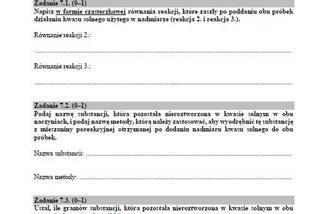 Matura próbna 2020 chemia