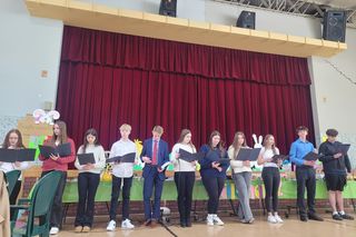 Śniadanie wielkanocne w Parafialnej Szkole Polskiej im. Stefana Kardynała Wyszyńskiego w Chicago