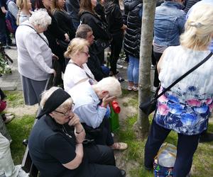 Pogrzeb Kamilka z Częstochowy na cmentarzu Kule