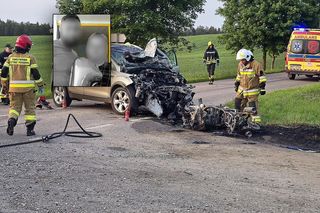 Miłość Marka i Marty spłonęła na bocznej drodze
