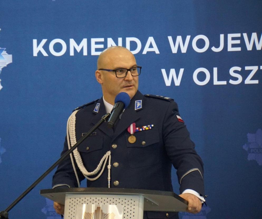 Nowy Komendat Wojewódzkiej Policji w Olsztynie. Kto zastąpił nadinsp. Tomasza Klimka?