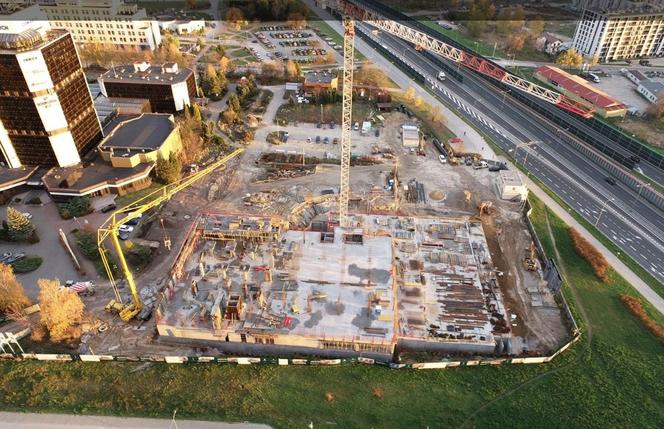 W Kielcach powstają wieżowce Sky Trust. Najnowsze zdjęcia