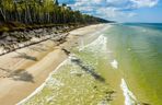 Plaża w Lubiatowie.