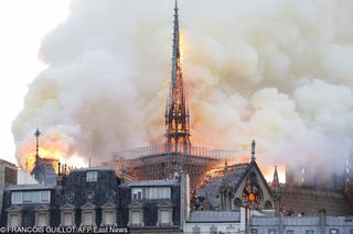 Płonie Katedra Notre-Dame w Paryżu