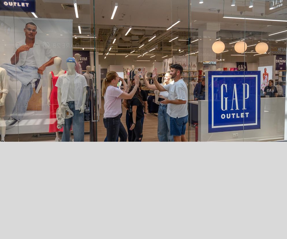 GAP z impetem wkracza do Krakowa: Pierwszy outlet w południowej Polsce otwarty  w FACTORY Kraków