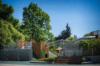 Plac zabaw w Parku Ujazdowskim