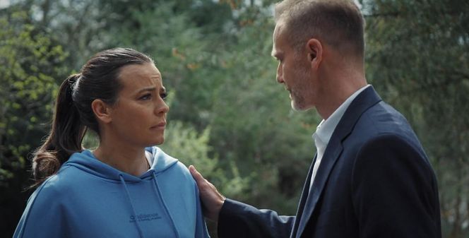 M jak miłość odc. 1872. Magda (Anna Mucha), Andrzej Budzyński (Krystian Wieczorek)