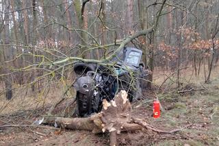 Makabryczny wypadek niedaleko Torzymia. To cud, że nikt nie zginął!