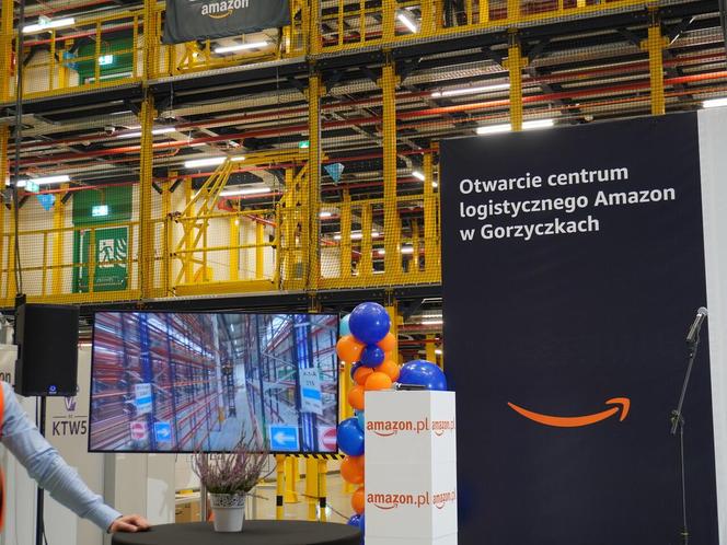 Nowe centrum logistyczne Amazon w Polsce otworzyło się w województwie śląskim. Zapewni ponad 1000 nowych miejsc pracy