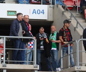 Górnik Zabrze - ŁKS Łódź - kibice na stadionie dopisali ZDJĘCIA