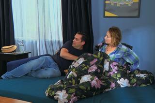 Barwy szczęścia odc. 2772. Beata (Anita Jancia), Damian (Michał Lesień-Głowacki)