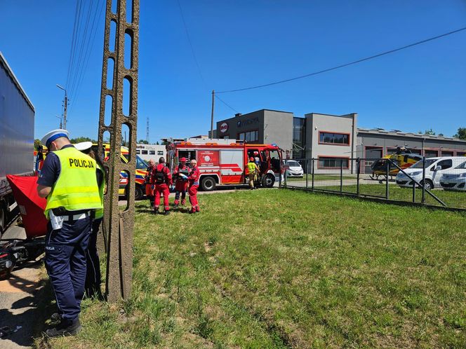 Czarny Alert Drogowy. W Czeladzi doszło do śmiertelnego wypadku. Nie żyje 18-letni motocyklista