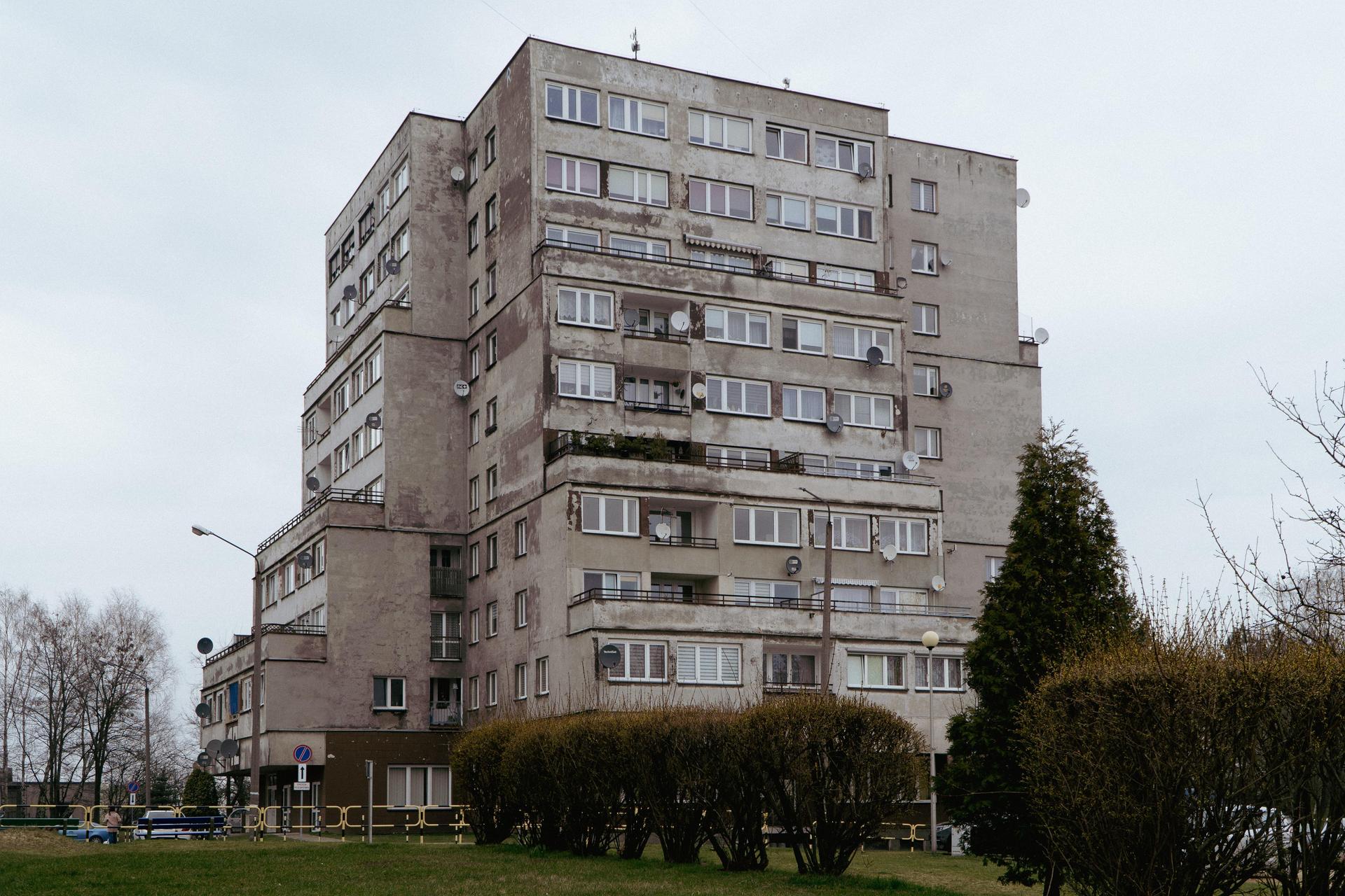 Reta w Mikołowie - zdjęcia. Niedokończone osiedle bloków wybitnych architektów
