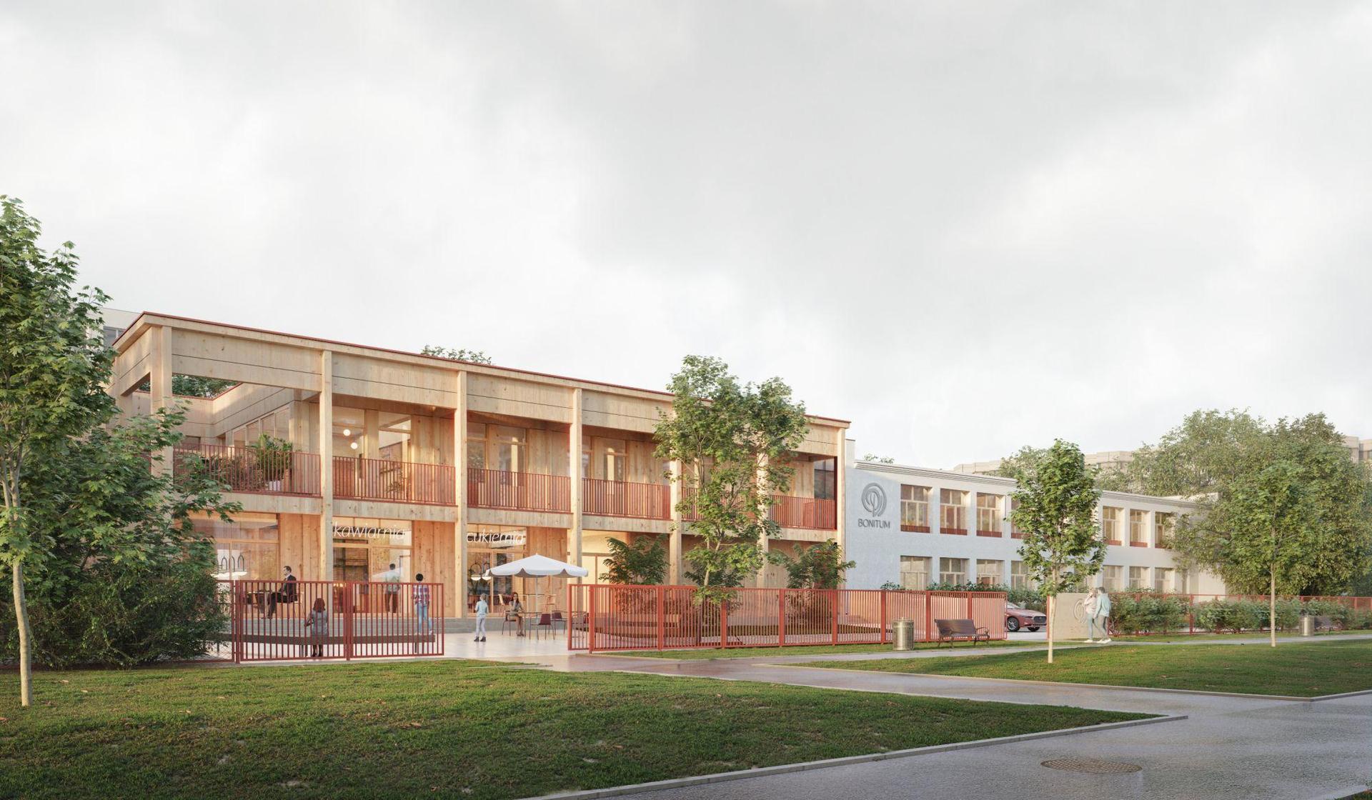 Centrum Consociatio BONITUM we Wrocławiu według projektu Gąska Wojcieszak Pracownia Architektoniczna 