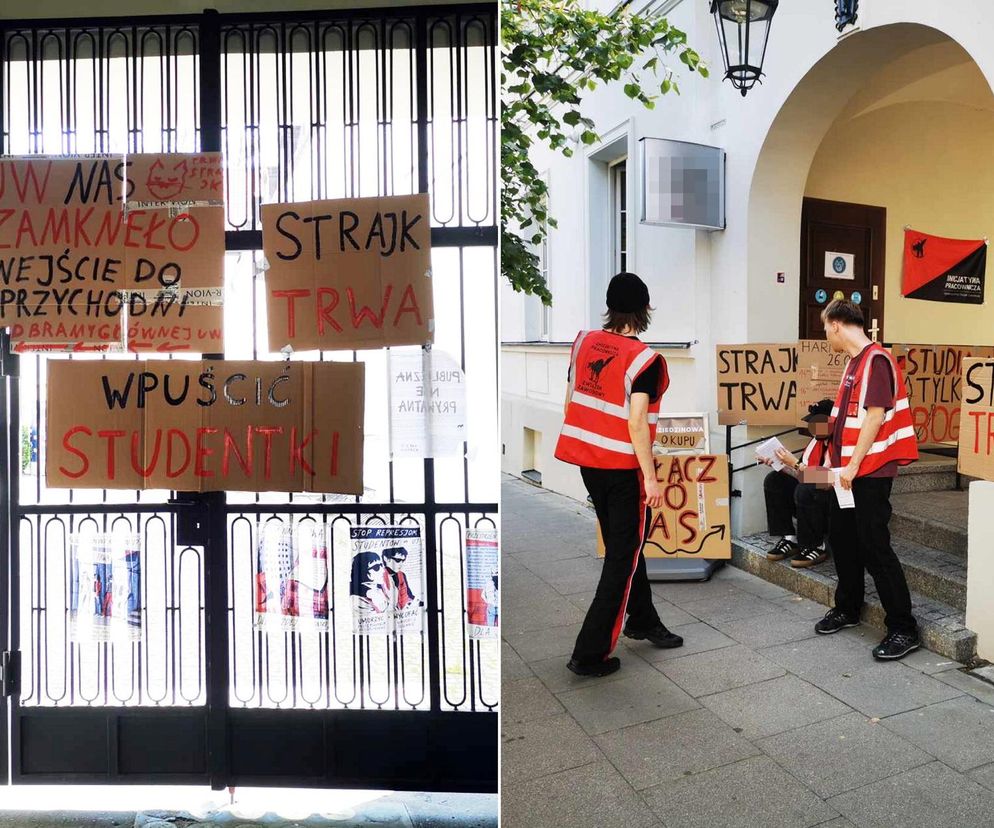 Bunt studentów na UW. Okupują siedzibę samorządu na Krakowskim Przedmieściu