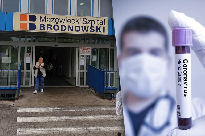 Koronawirus w szpitalu Bródnowskim