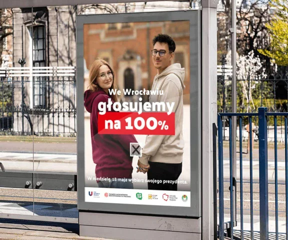 Takiej nagrody jeszcze nie było. Wrocław rusza z kampanią Głosujemy na 100%