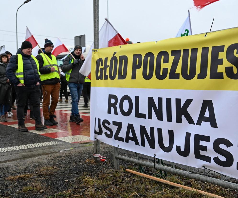 Medyka. Ogólnopolski protest rolników